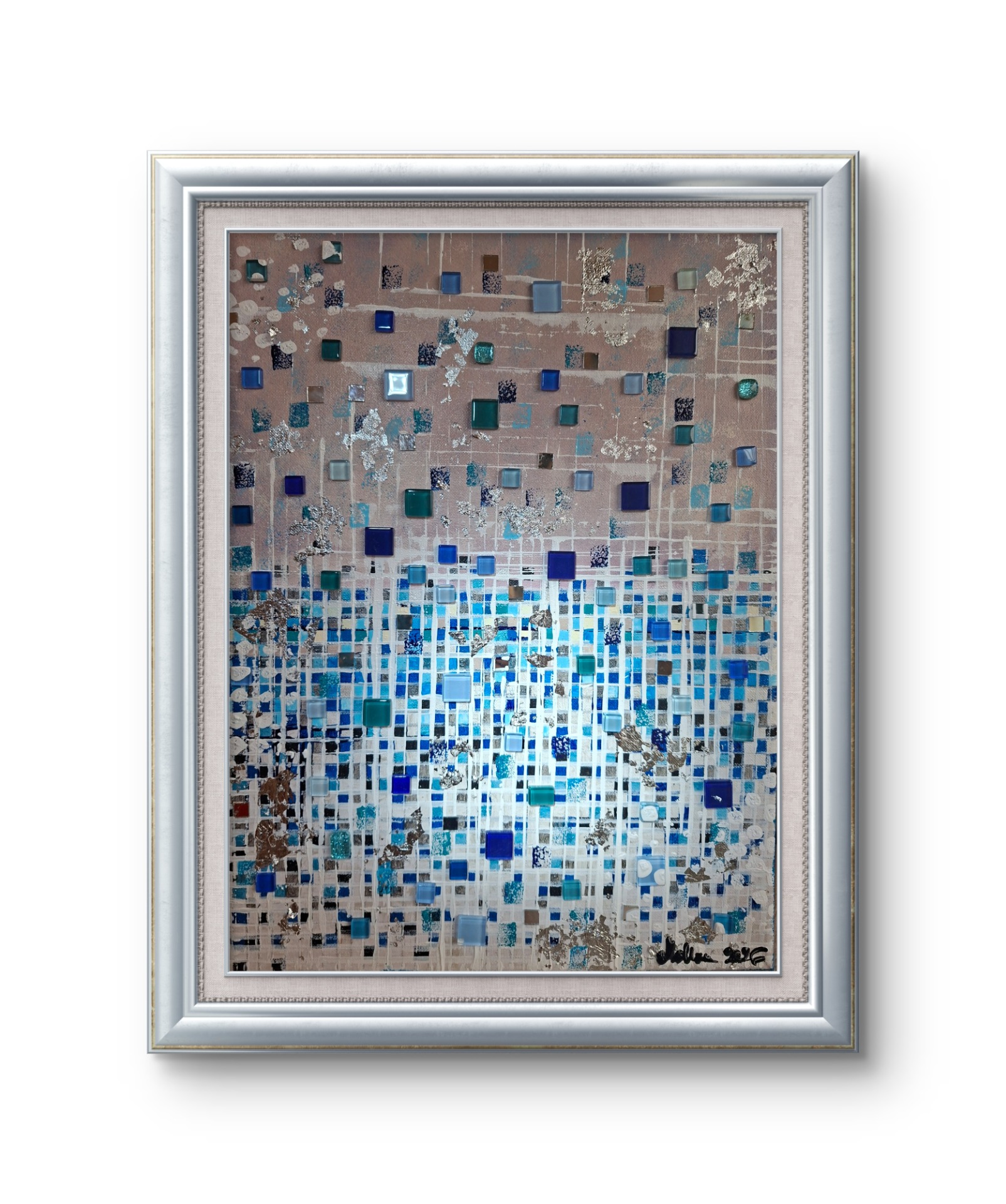 Mozaik, 2026 (40x30 acryl on canvas)